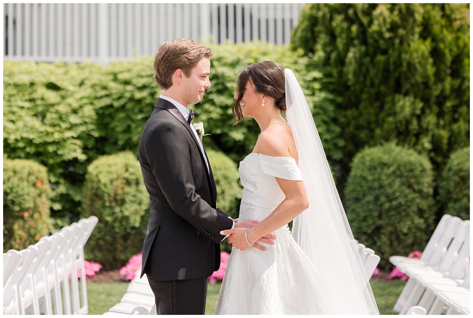 first look groom reaction