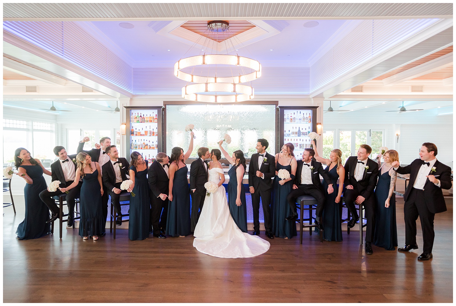 bride and groom with their courtship
