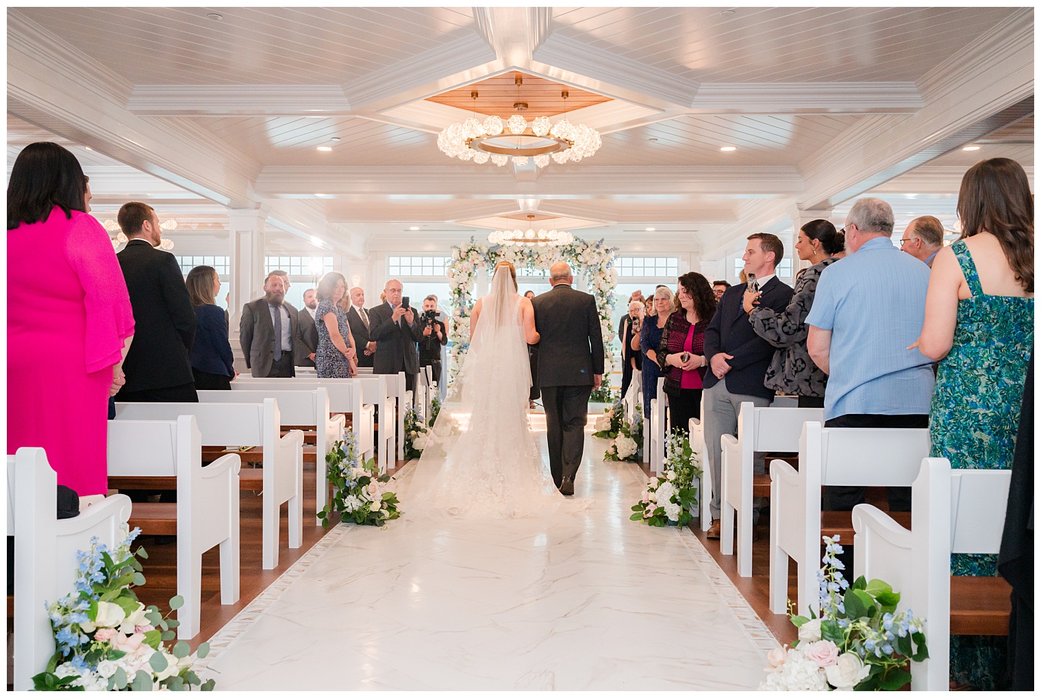 bride walking down the aisle