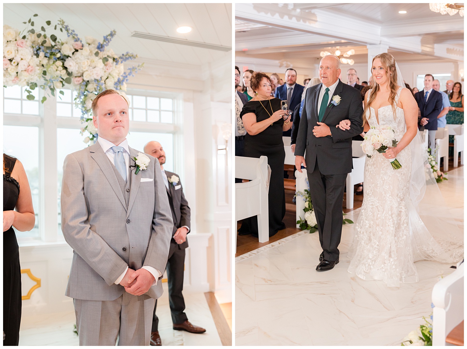 bride walking down the aisle